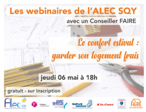 Lire la suite à propos de l’article Vous n’avez pas pu être présent au webinaire « Confort estival : gardez son logement frais » ? – Pas de panique : il a été enregistré pour vous protéger des futures chaleurs