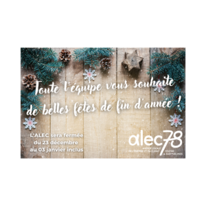 Lire la suite à propos de l’article Toute l’équipe de l’ALEC 78 vous souhaite une belle fin d’année